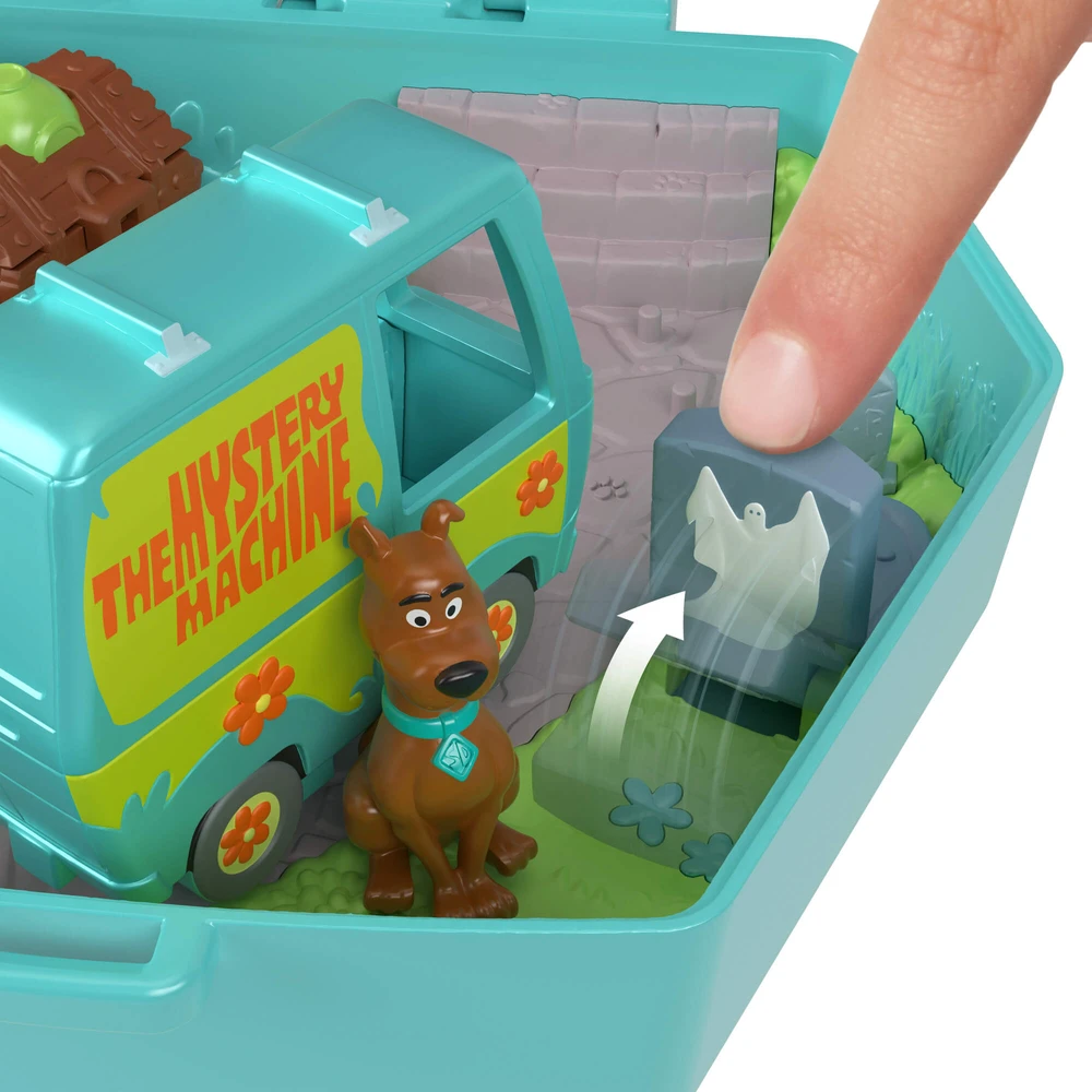 Mattel POLLY POCKET SCOOBY DOO pramogų rinkinys (JKC85)