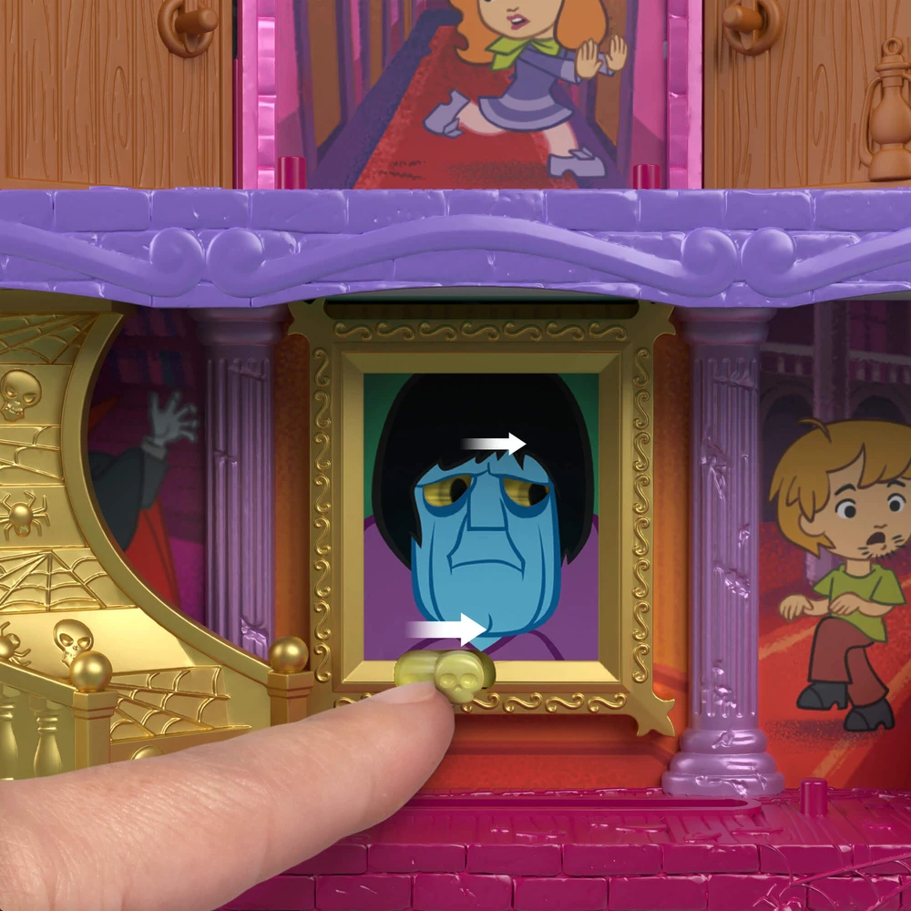 Mattel POLLY POCKET SCOOBY DOO pramogų rinkinys (JKC85)