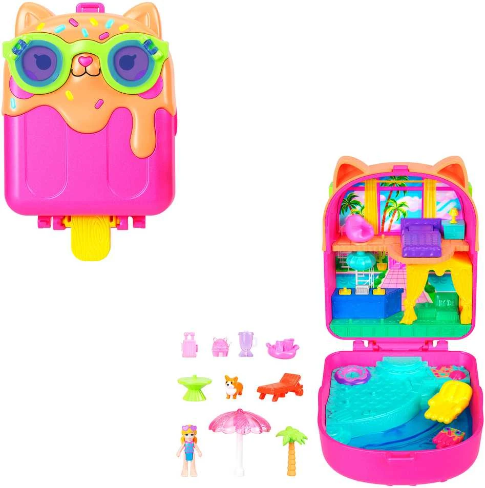 Lėlytės žaidimų rinkinys Mattel Polly Pocket (JFG56)