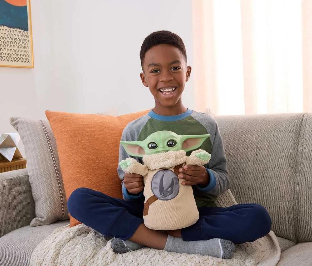 Mattel STAR WARS interaktyvus pliušinis žaislas Grogu (JKN44)