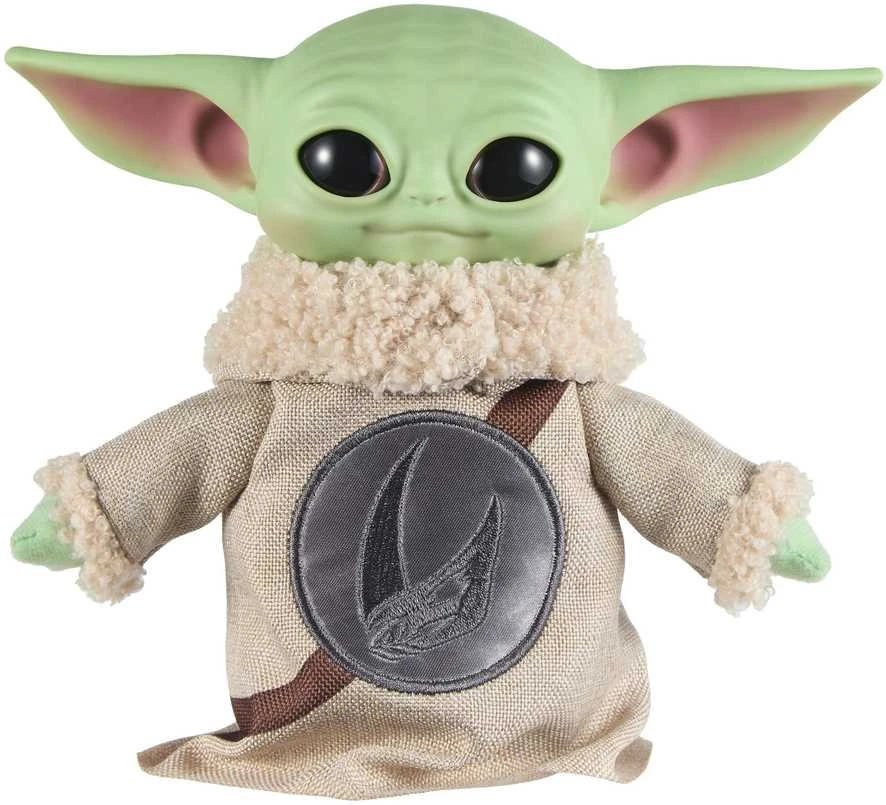 Mattel STAR WARS pliušinis žaislas Grogu (vidutinis) (JKN41)
