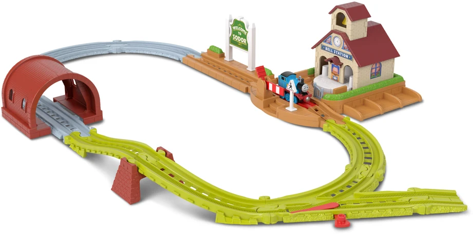 Mattel Žaislinė traukinių stotis Tomek ir draugai