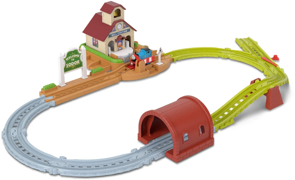Mattel Žaislinė traukinių stotis Tomek ir draugai