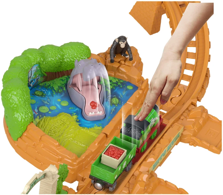 Mattel THOMAS AND FRIENDS gyvūnų parko trasos rinkinys (JLL37)