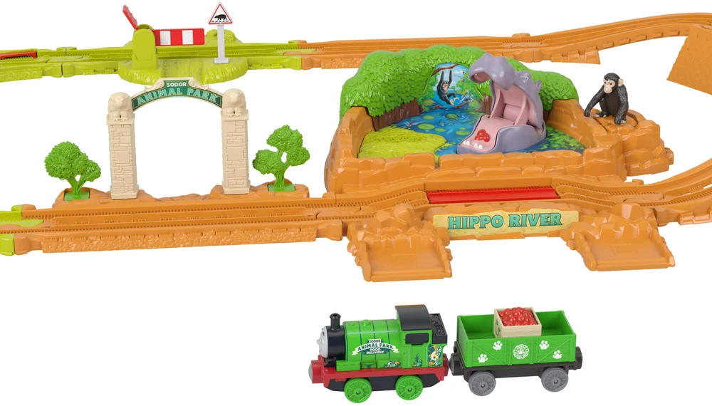 Mattel THOMAS AND FRIENDS gyvūnų parko trasos rinkinys (JLL37)