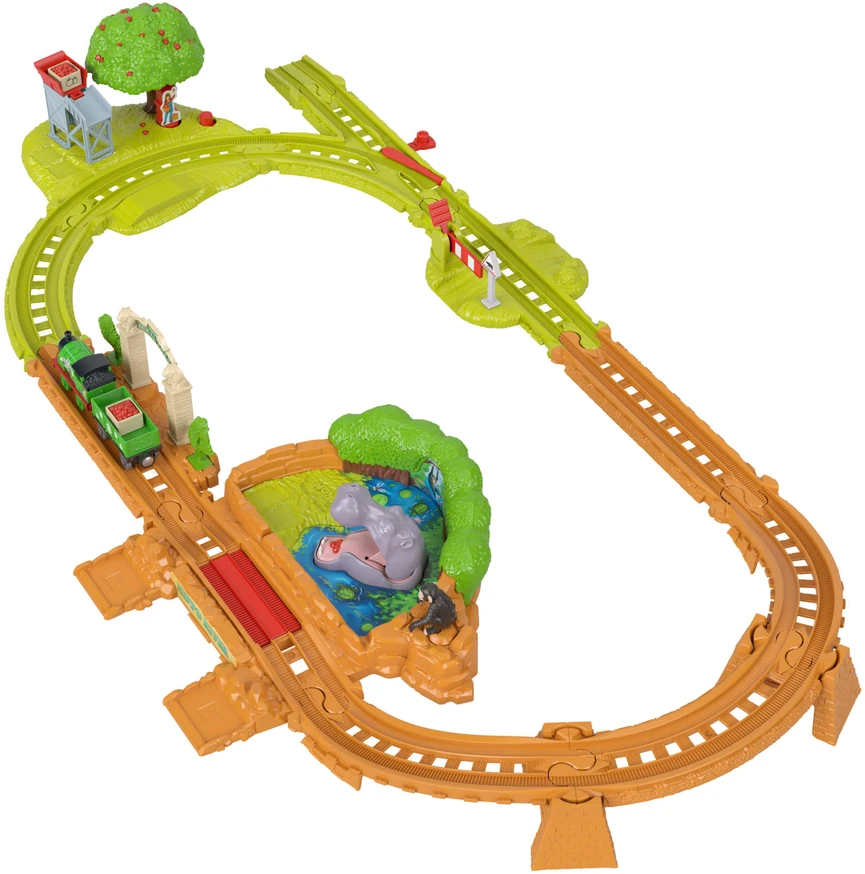 Mattel THOMAS AND FRIENDS gyvūnų parko trasos rinkinys (JLL37)