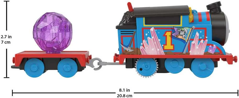 THOMAS & FRIENDS Rinkinys „Kristalų urvo nuotykiai“