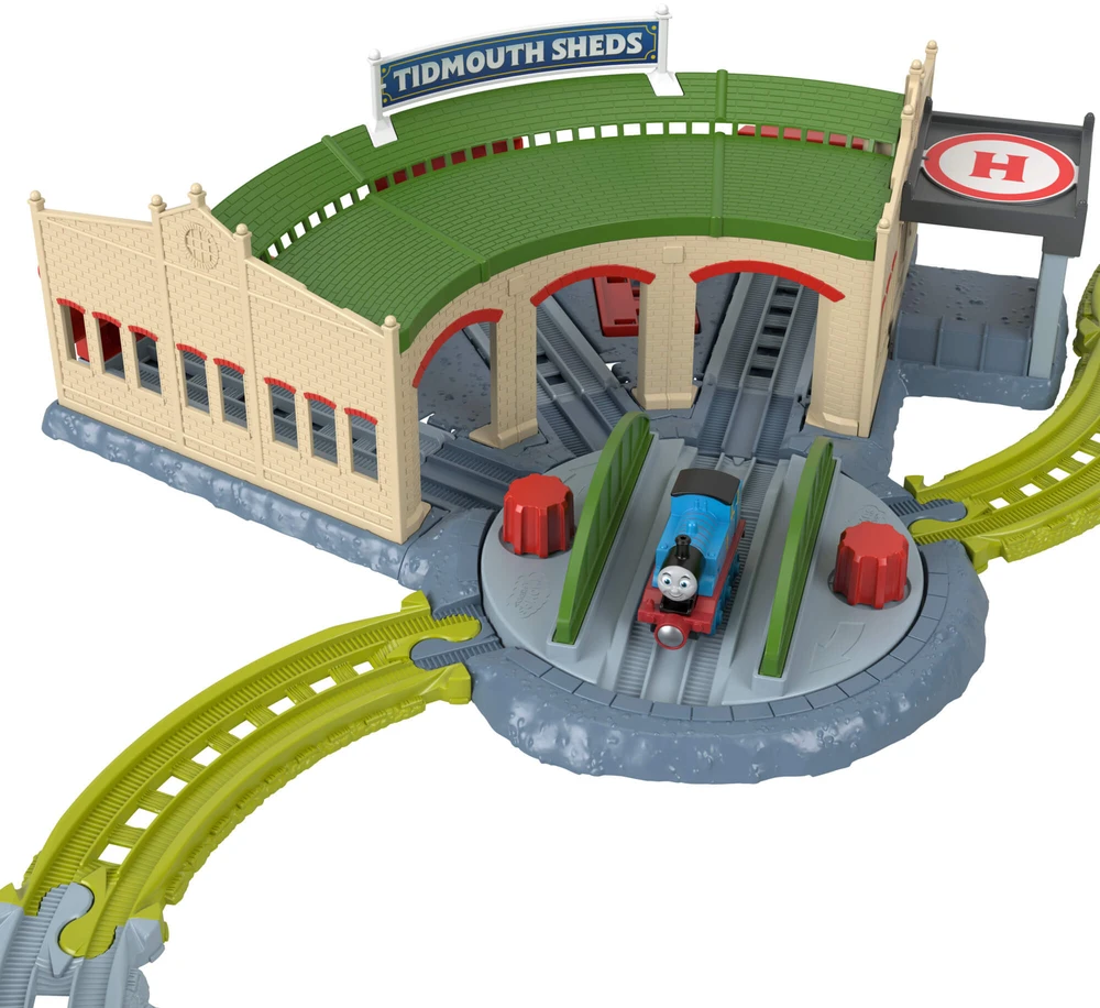Mattel Žaislinė traukinių stotis Tomek ir draugai