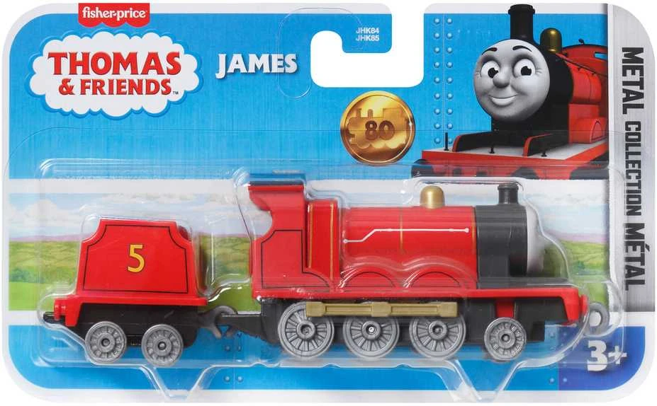 Mattel THOMAS & FRIENDS garvežiukas su vagonu (metalinis) (JHK84)