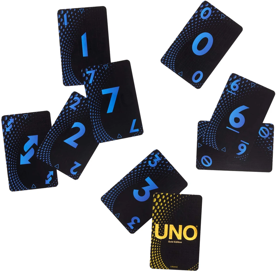 Mattel UNO GOLD EDITION kortos (JHB35)