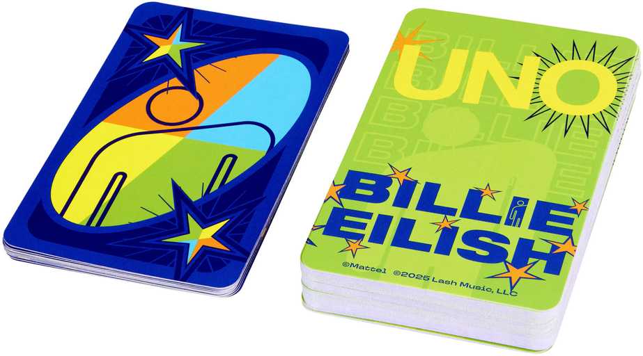 Mattel UNO kortos BILLIE EILISH (JFP02)