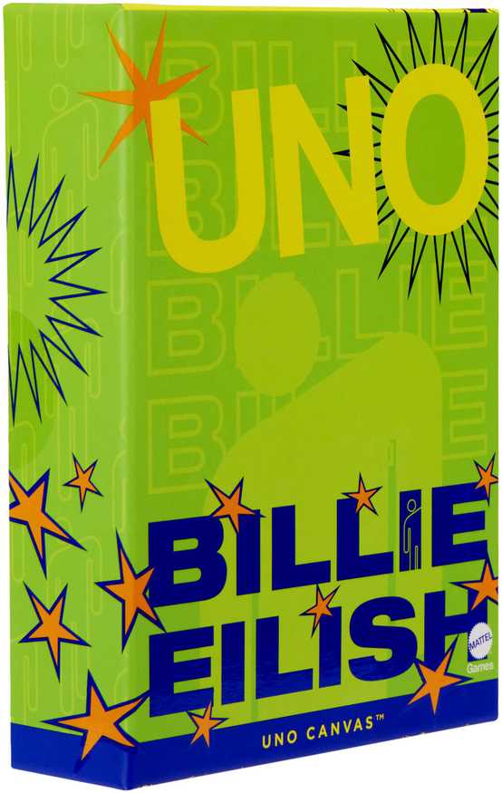 Mattel UNO kortos BILLIE EILISH (JFP02)