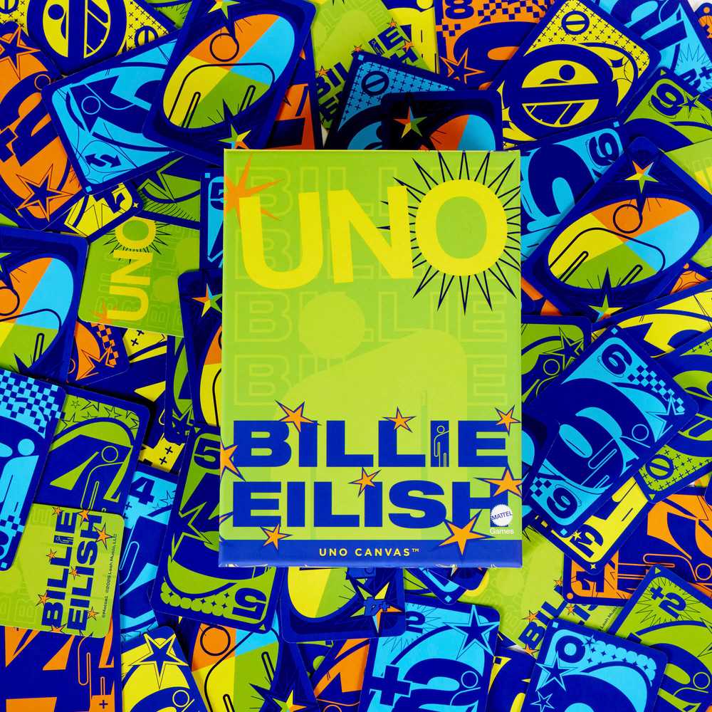 Mattel UNO kortos BILLIE EILISH (JFP02)