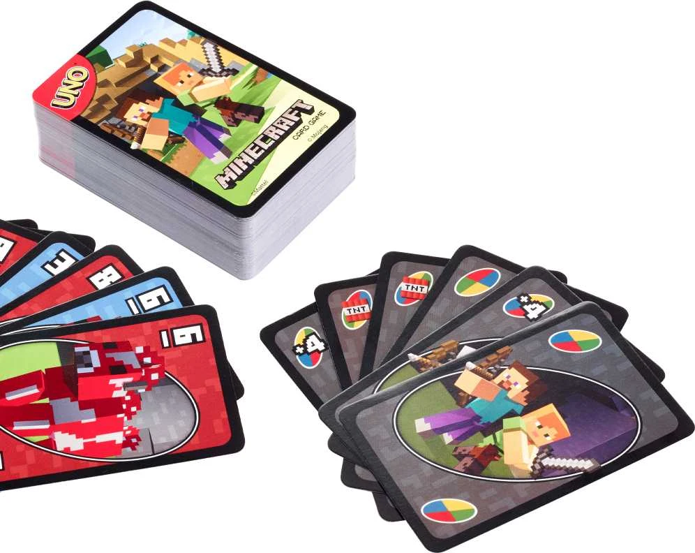 Mattel Minecraft UNO kortų žaidimas