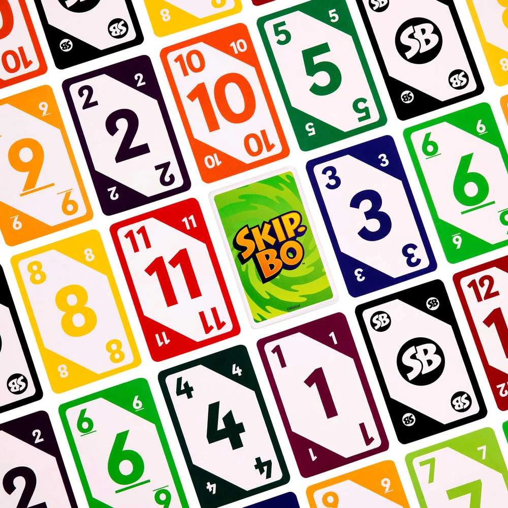 Mattel UNO kortos SKIP-BO (atnaujintos) (JMM20)