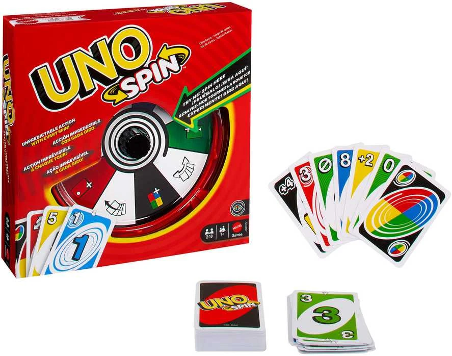 Mattel UNO SPIN stalo žaidimas (JGR00)