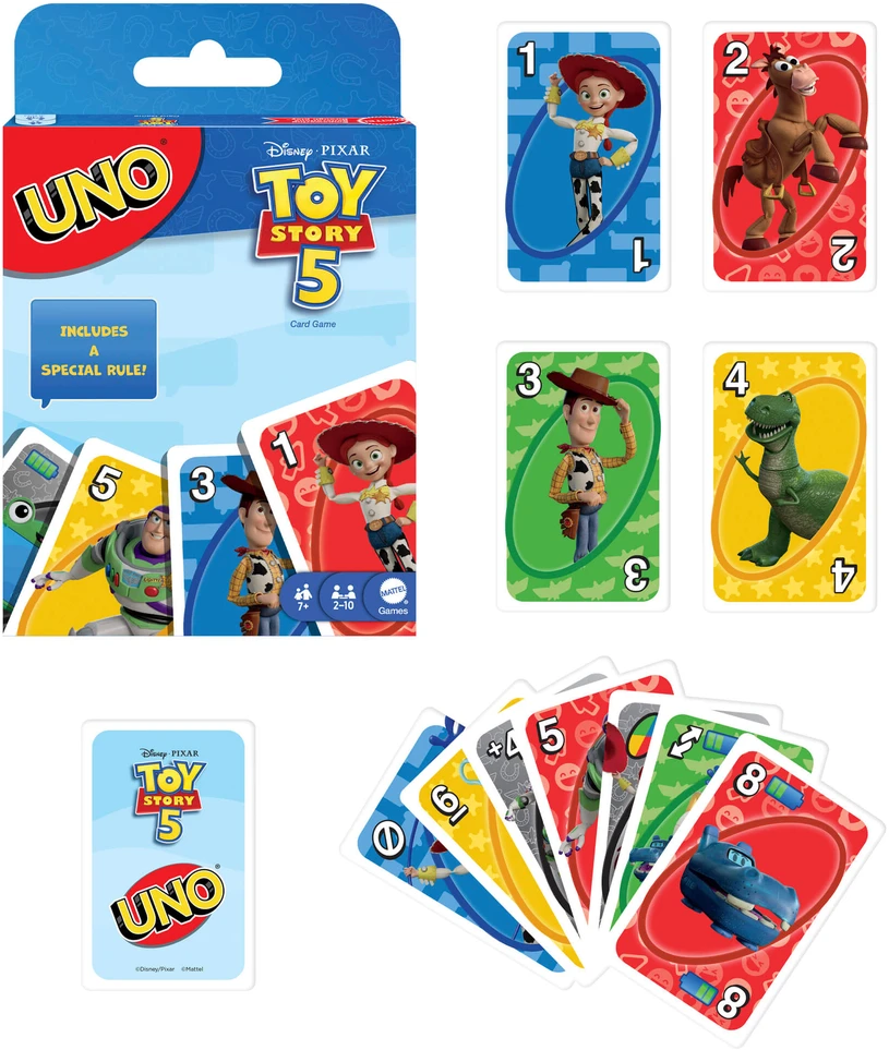 Mattel UNO kortos TOY STORY 5 (JLN03)