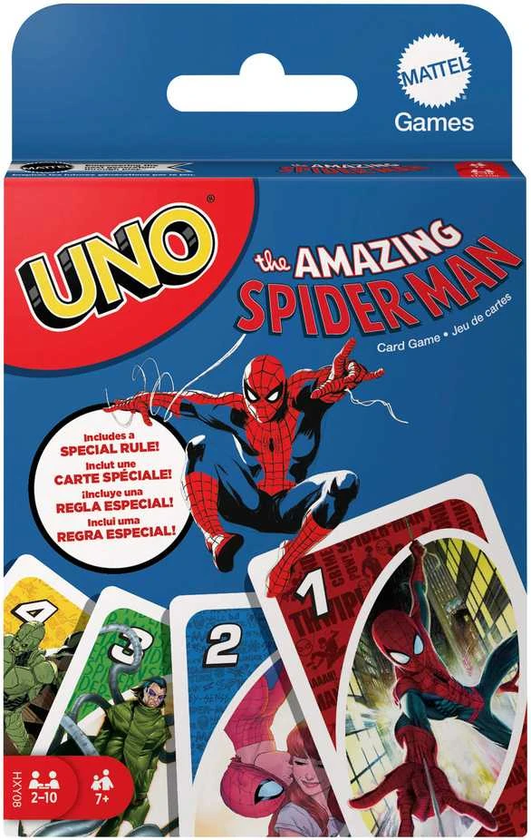 Mattel UNO kortos SPIDER–MAN (HXY08)