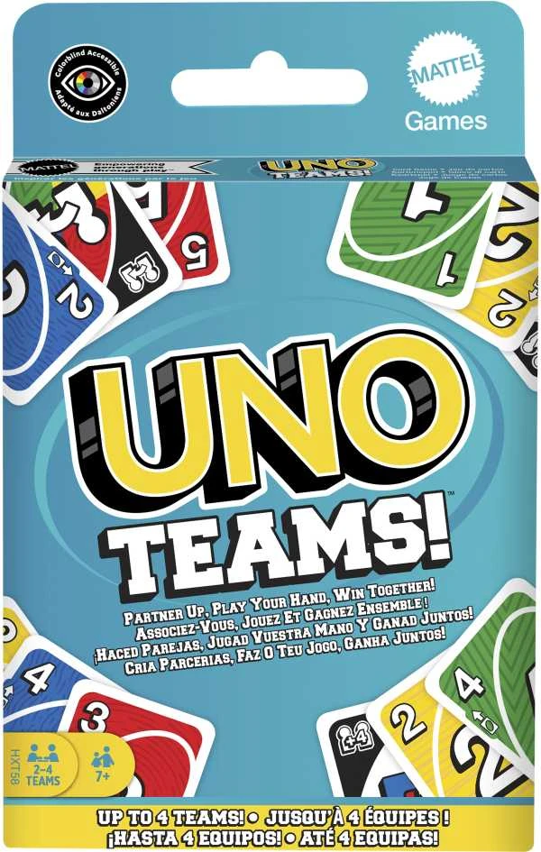 Mattel UNO kortos TEAMS (HXT58)