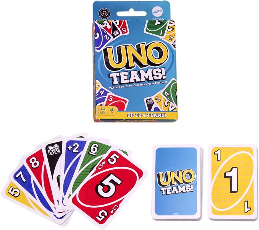 Mattel UNO kortos TEAMS (HXT58)