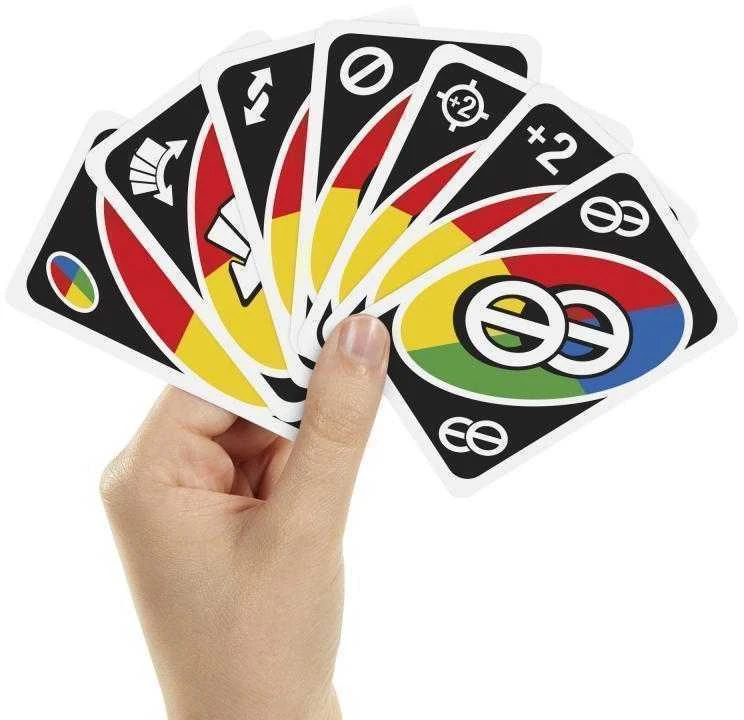 Mattel UNO tik veiksmo kortos!