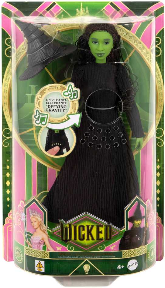 Mattel Collectible Singing Elphaba Doll from WICKED ZA6067
