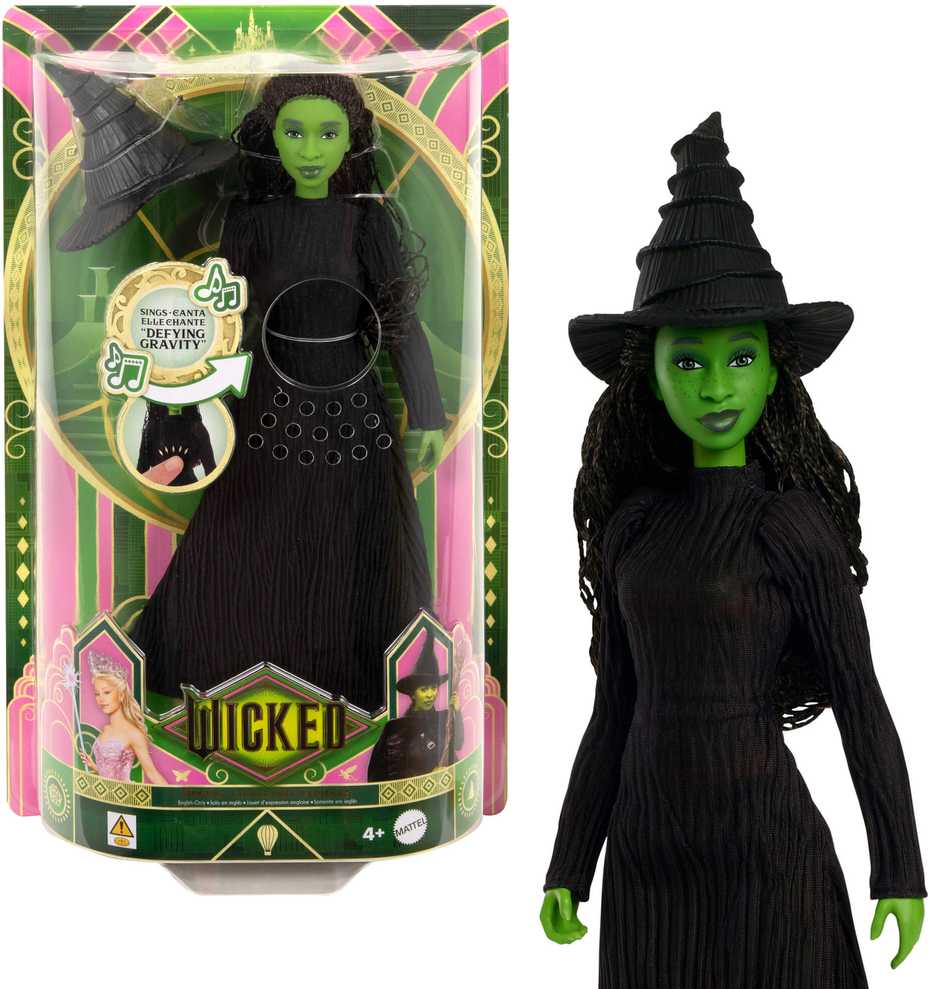 Mattel Collectible Singing Elphaba Doll from WICKED ZA6067