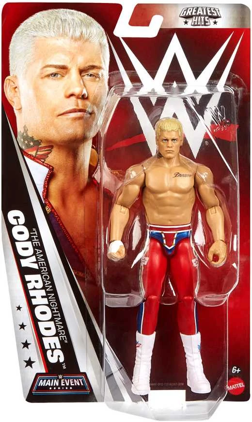 Mattel WWE BASIC ACTION imtynininko figūrėlė (GDF62)