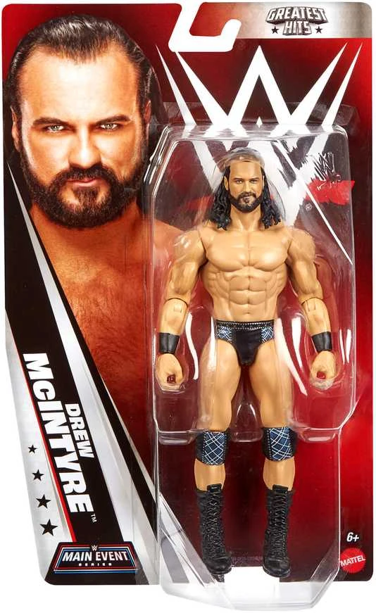 Mattel WWE BASIC ACTION imtynininko figūrėlė (GDF62)