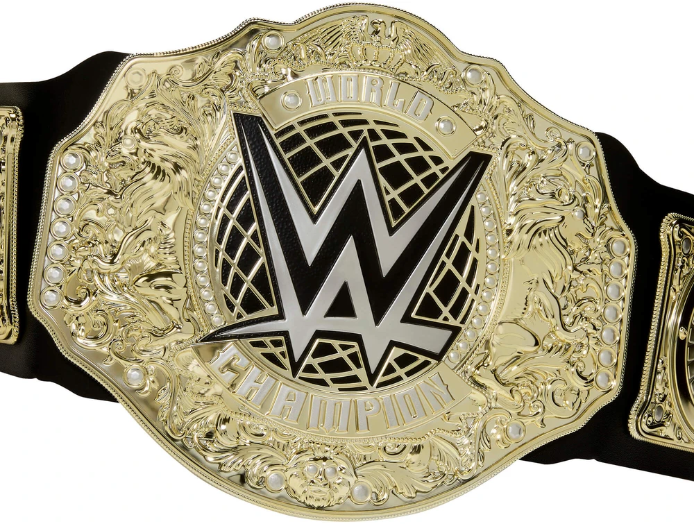 Usorteret Mattel WWE WORLD HEAVYWEIGHT čempiono diržas (HYF18)