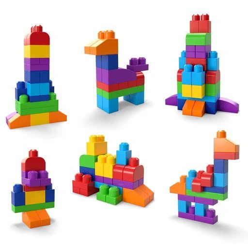 Kaladėlių rinkinys MEGA BLOKS CYP67 (60 detalių), atsitiktinis variantas