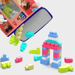 Kaladėlių rinkinys MEGA BLOKS CYP67 (60 detalių), atsitiktinis variantas