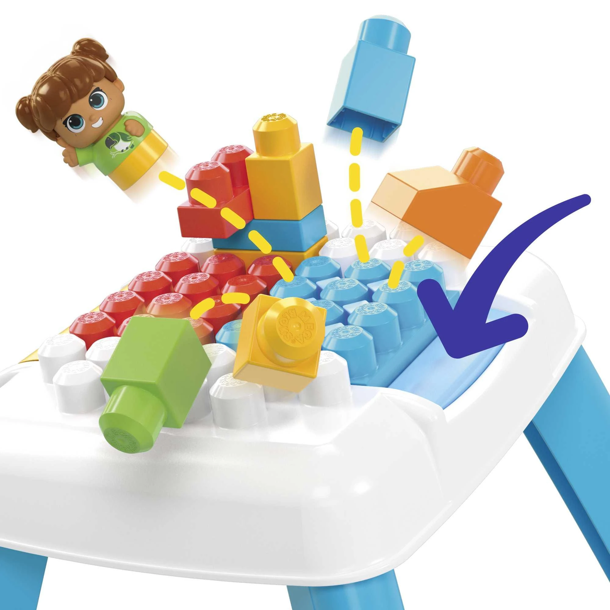 Mega Bloks mokomasis stalas