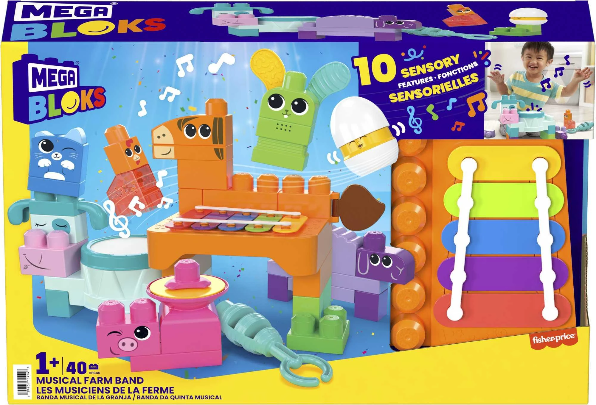 Mega Bloks rinkinys „Muzikinė ūkio grupė“