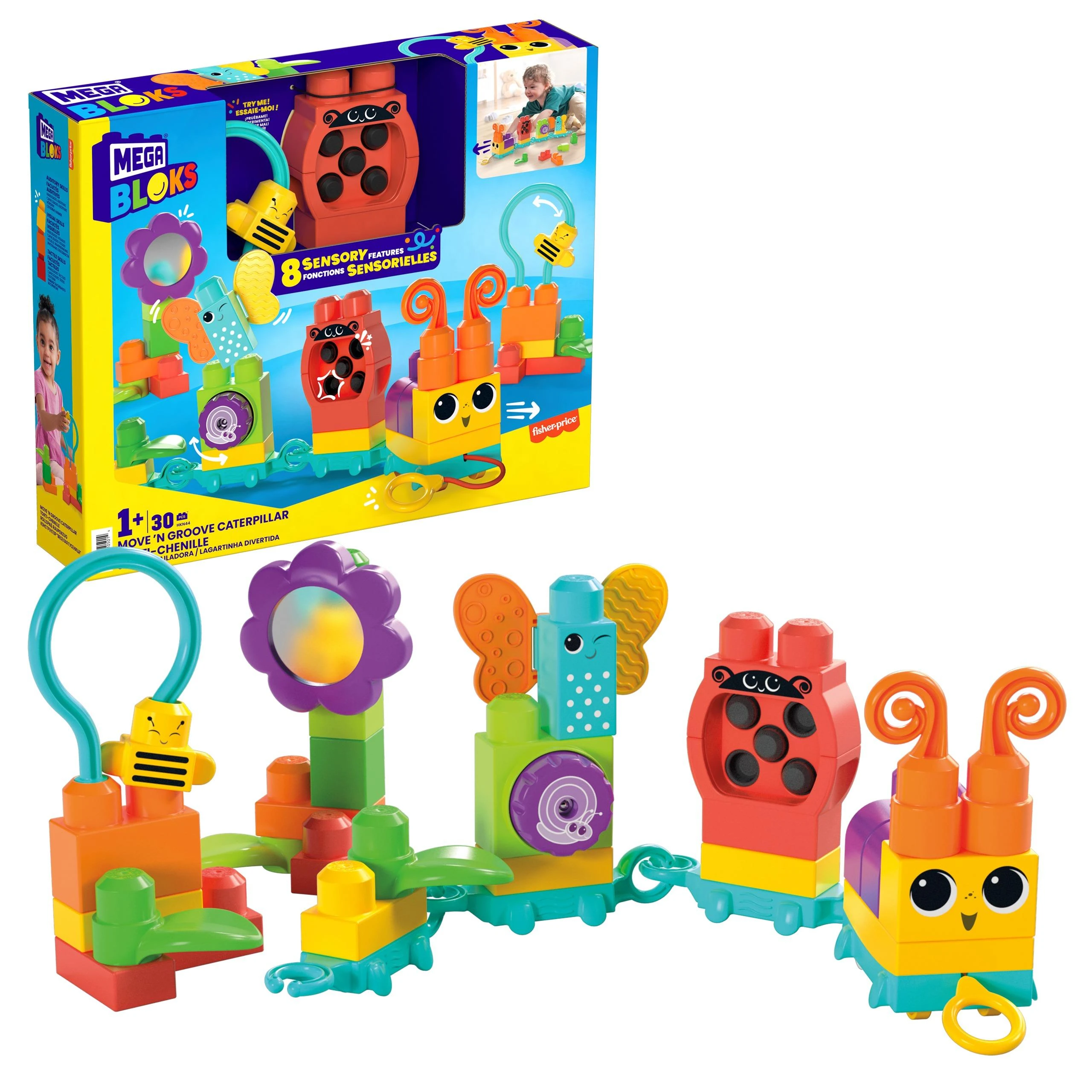 Mega Bloks rinkinys "Šliaužianti kirmėlytė"