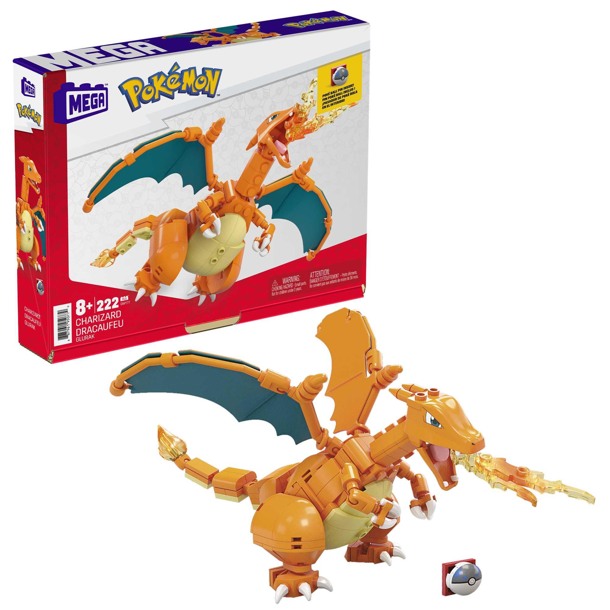 Mattel „Mega Construx Pokemon“ rinkinys „Charizard“