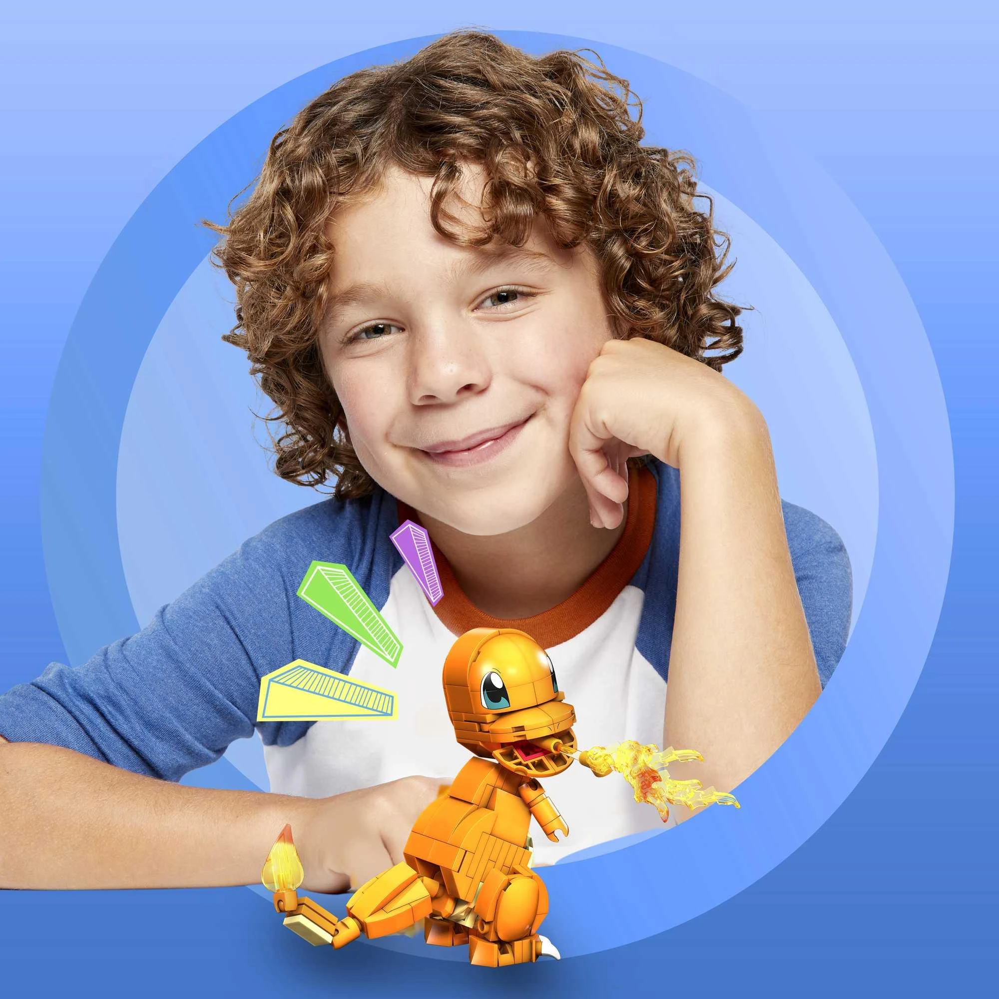 Mattel MEGA CONSTRUX POKEMON rinkinys – Charmander (GKY96)