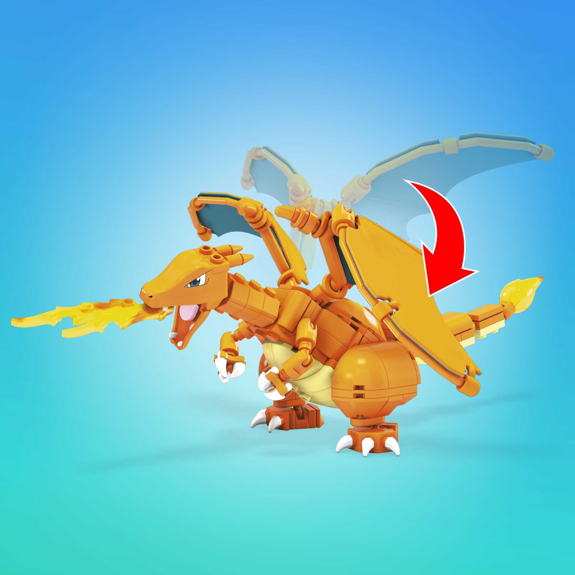 Mattel „Mega Construx Pokemon“ rinkinys „Charmander evoliucija“