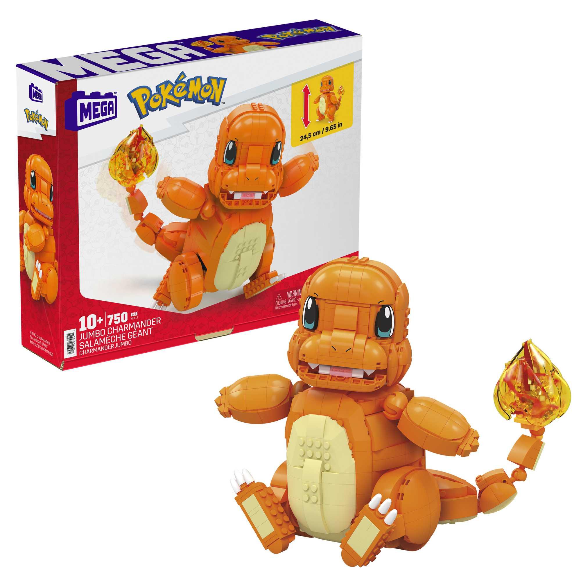 Mattel „Mega Construx Pokemon“ rinkinys „Didysis Charmanderis“