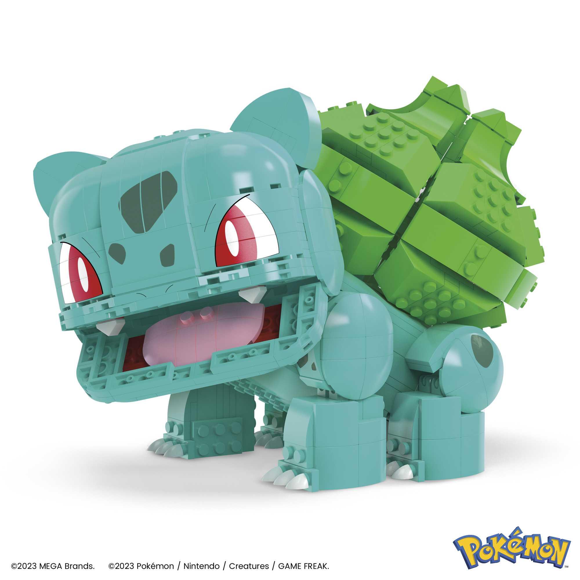 Mattel „Mega Construx Pokemon“ rinkinys „Didysis Bulbasauras“
