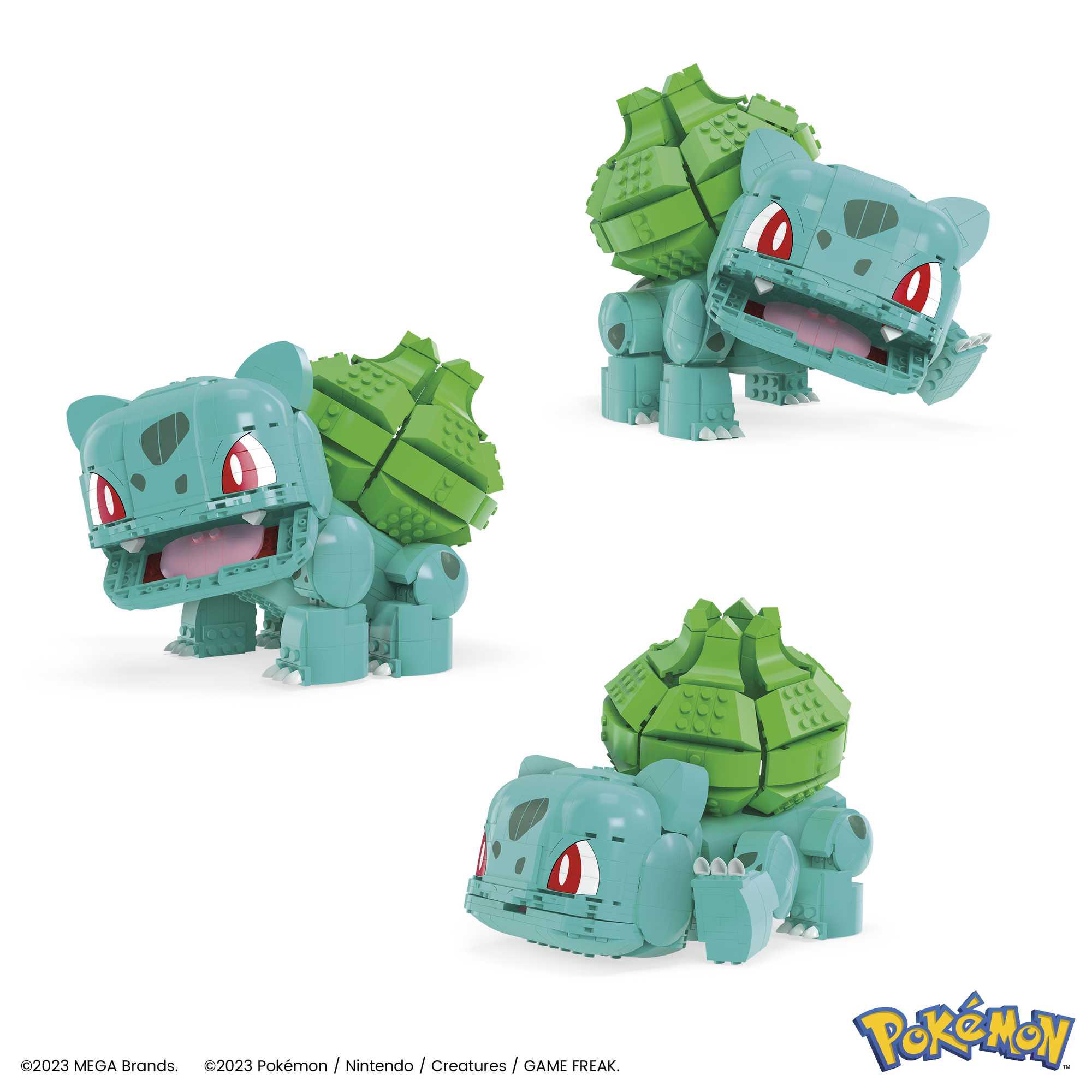 Mattel „Mega Construx Pokemon“ rinkinys „Didysis Bulbasauras“