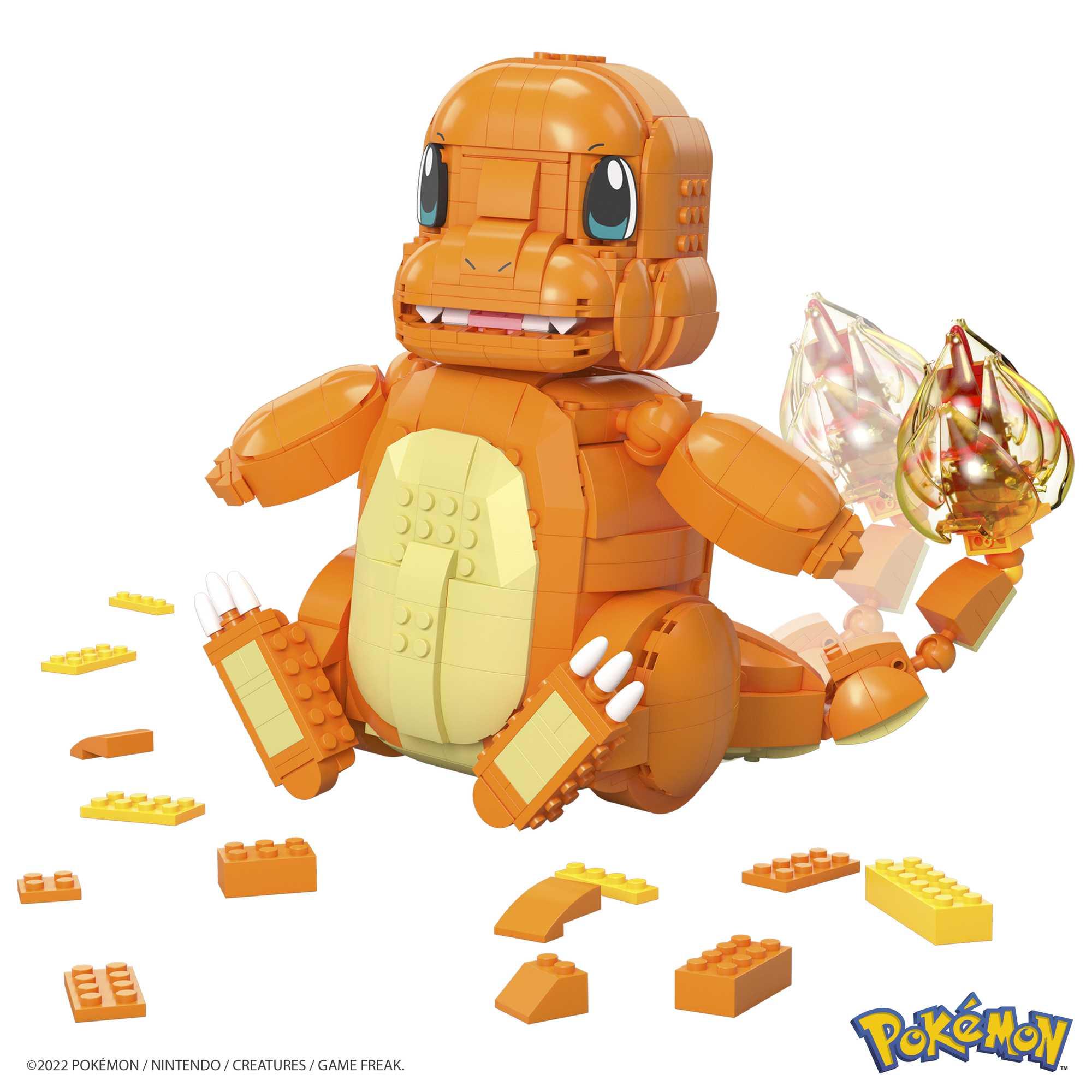 Mattel „Mega Construx Pokemon“ rinkinys „Didysis Charmanderis“