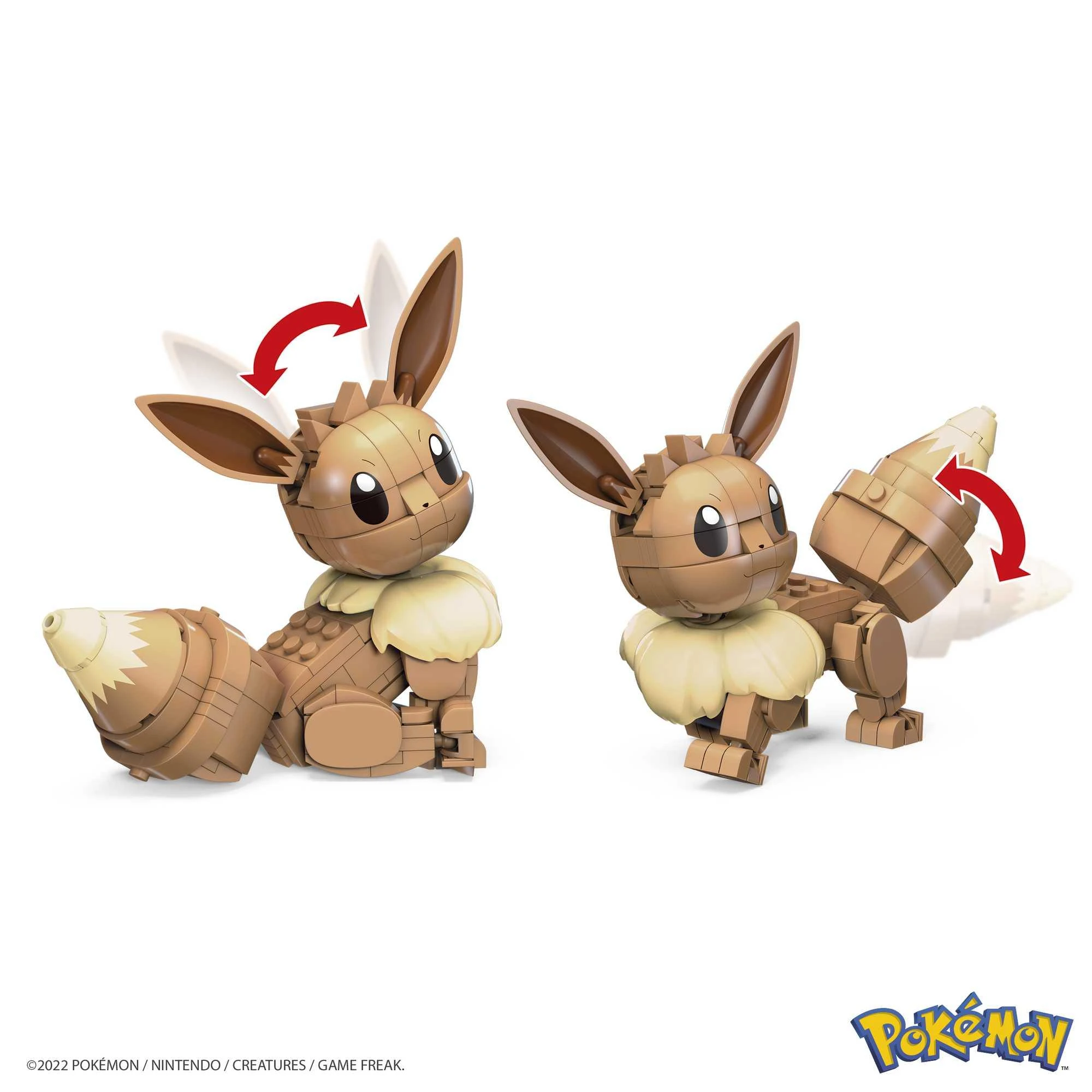 Mega Bloks Mattel MEGA CONSTRUX POKEMON rinkinys – Eevee (HDL84)