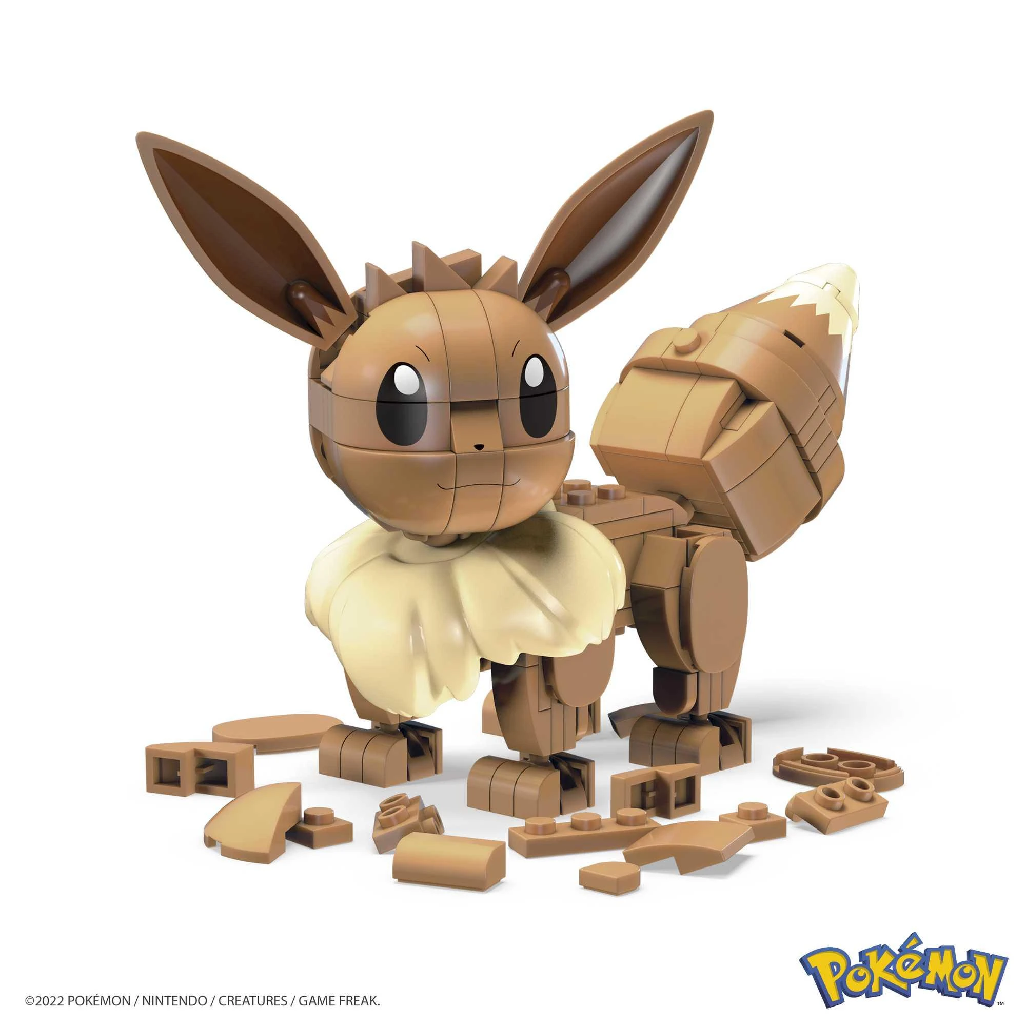 Mega Bloks Mattel MEGA CONSTRUX POKEMON rinkinys – Eevee (HDL84)