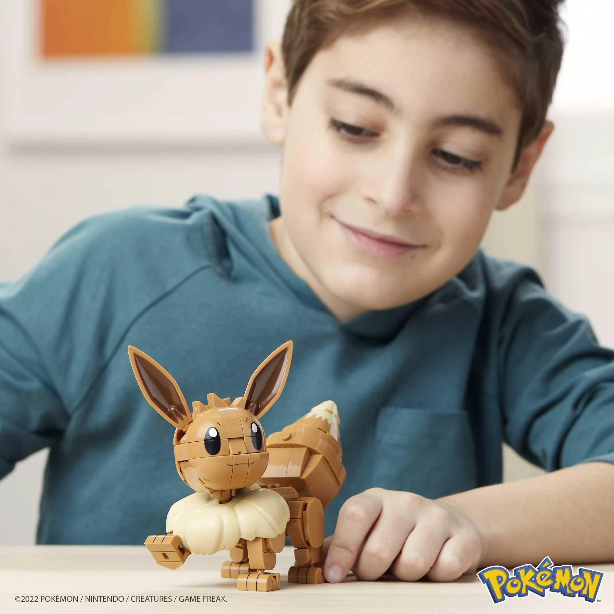 Mega Bloks Mattel MEGA CONSTRUX POKEMON rinkinys – Eevee (HDL84)