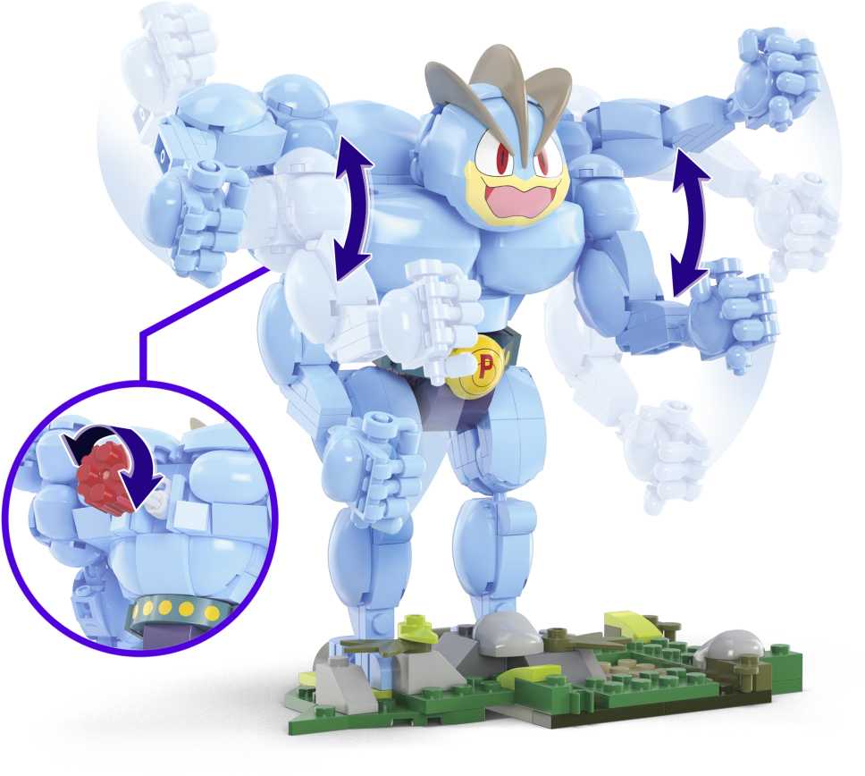 „Mega Construx Pokemon“ rinkinys „Machamp“