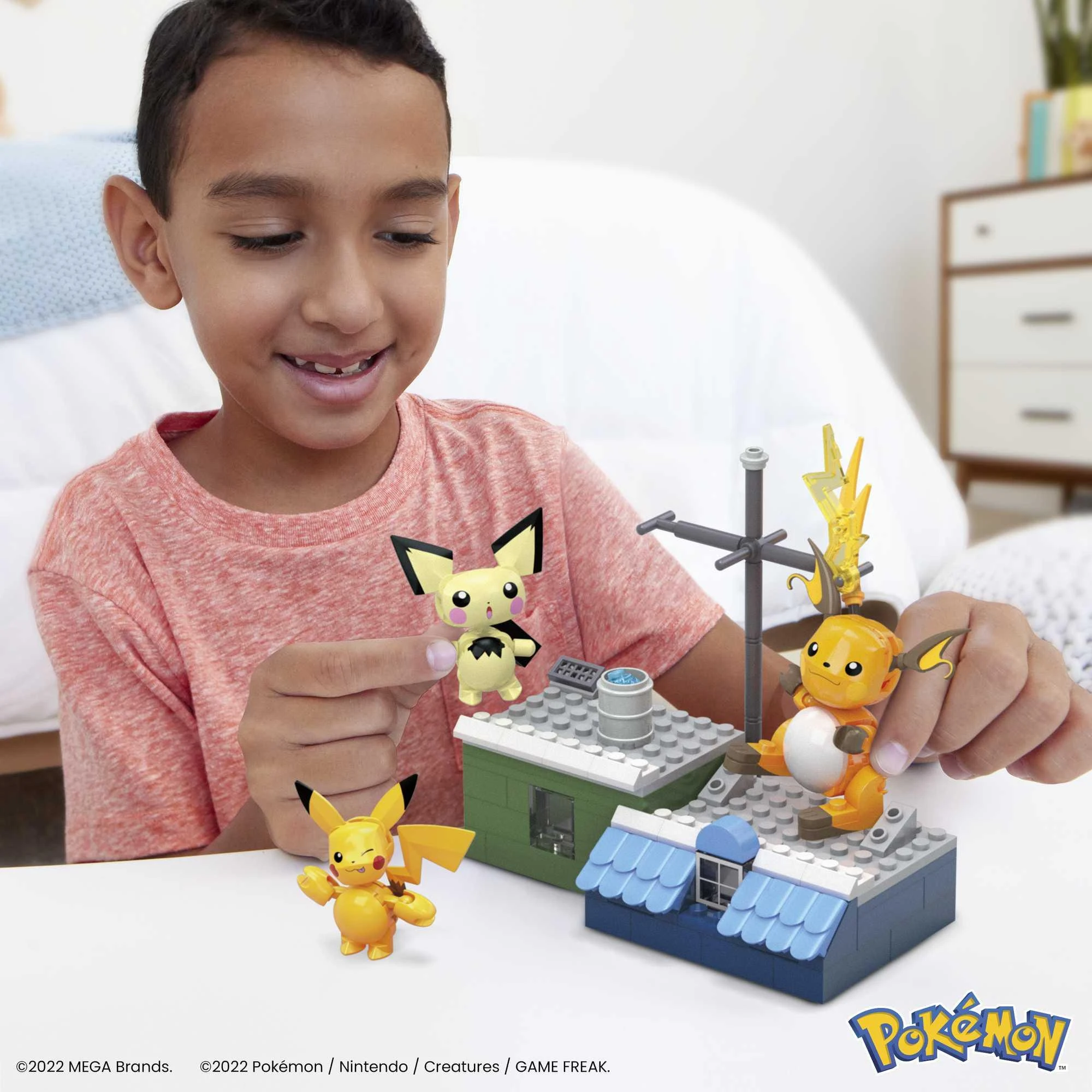 Mattel MEGA CONSTRUX POKEMON Pikachu evoliucija (HKT23)