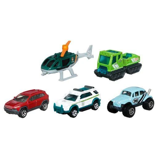 Mattel Penkių Matchbox automodelių rinkinys