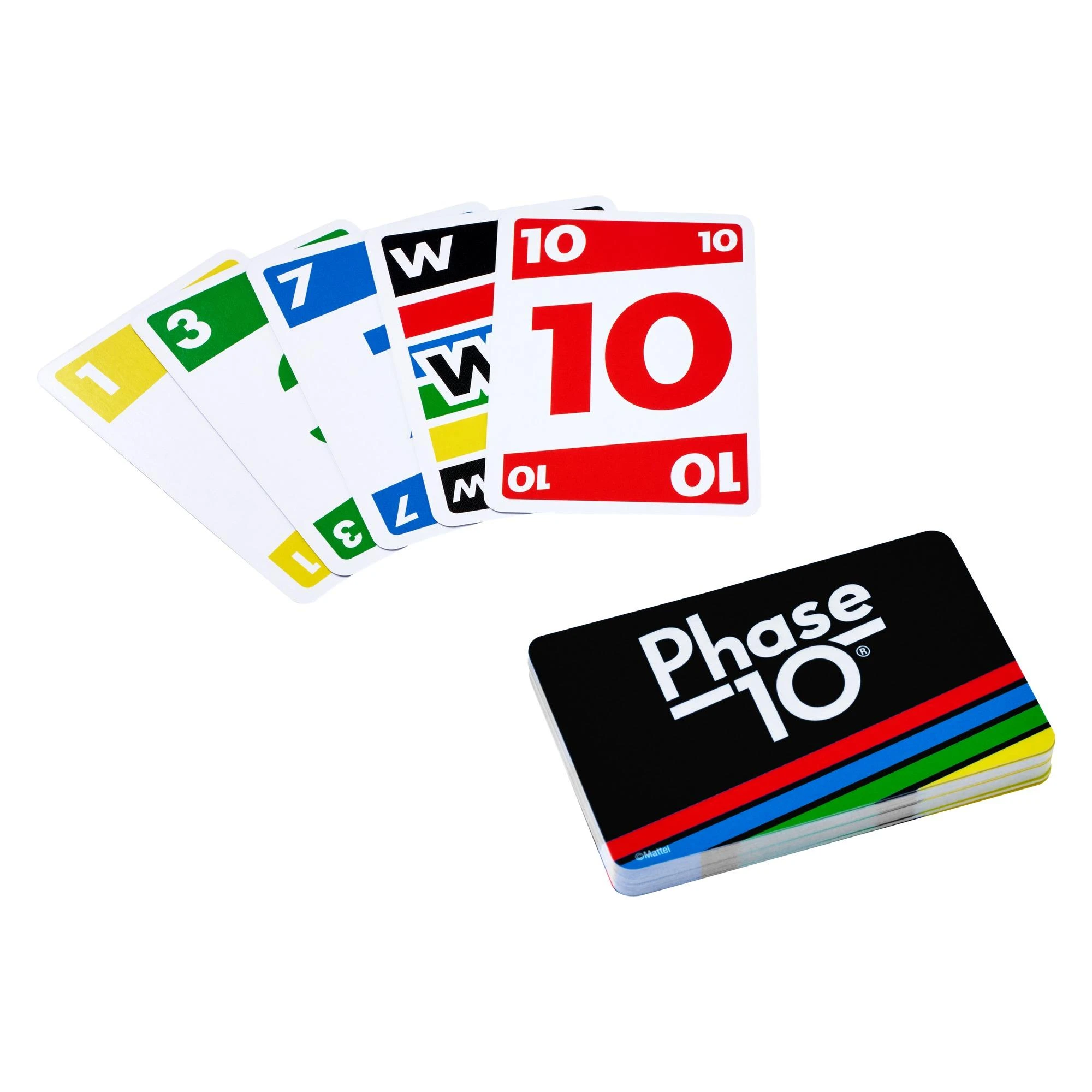 Mattel PHASE 10 - sutampančių kortų žaidimas