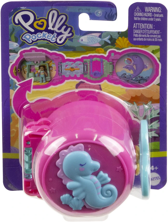 Mattel POLLY POCKET ON THE GO FUN mini pramogų rinkinys (HRD73)